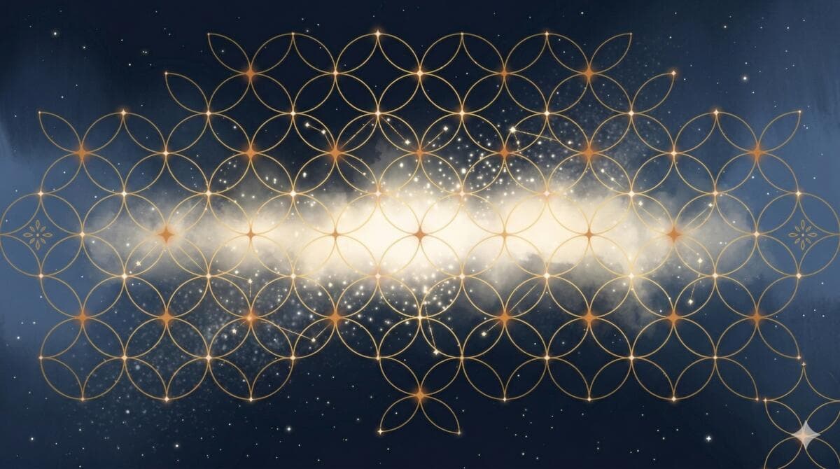 Template Batik Cosmos