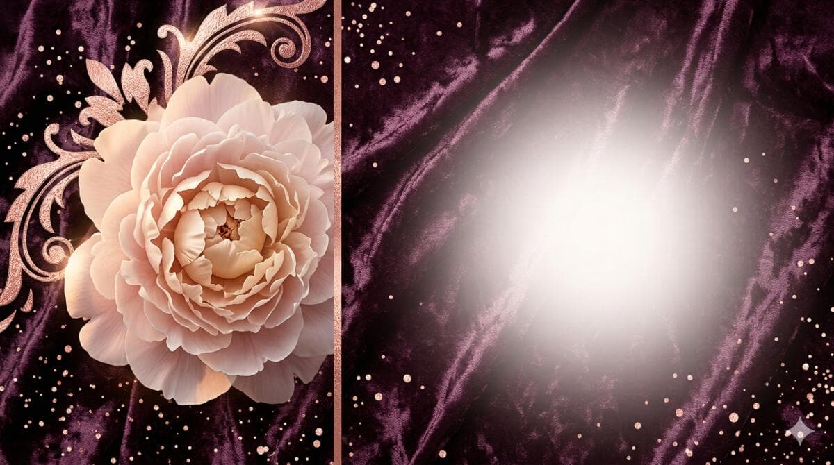 Template Rose Gold Velvet